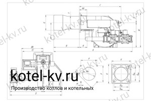 Горелка газовая Emma чертеж Газовая горелка Emma чертеж