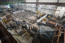 Котел 0.75 МВт с топкой ОУР производство