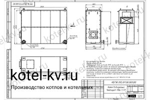 Котел КВа-1.16 на отработанном масле. Чертеж Котел КВа-1.16 на отработке. Чертеж