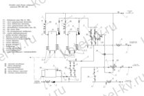 Тепловая схема котельной БМК 800 кВт с ГВС