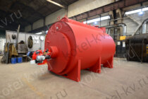 Паровой котел на газе и дизеле 600 кг пара в час